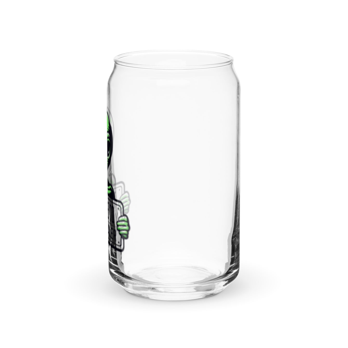 Can-shaped glass